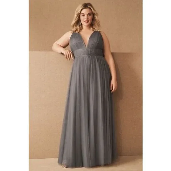 Anthropologie Bhldn Jenny Yoo Sarita Dress Size